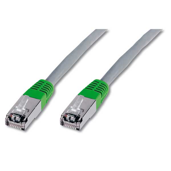 LATIGUILLO S-FTP CAT6 5MTS CRUZADO GRIS Cu