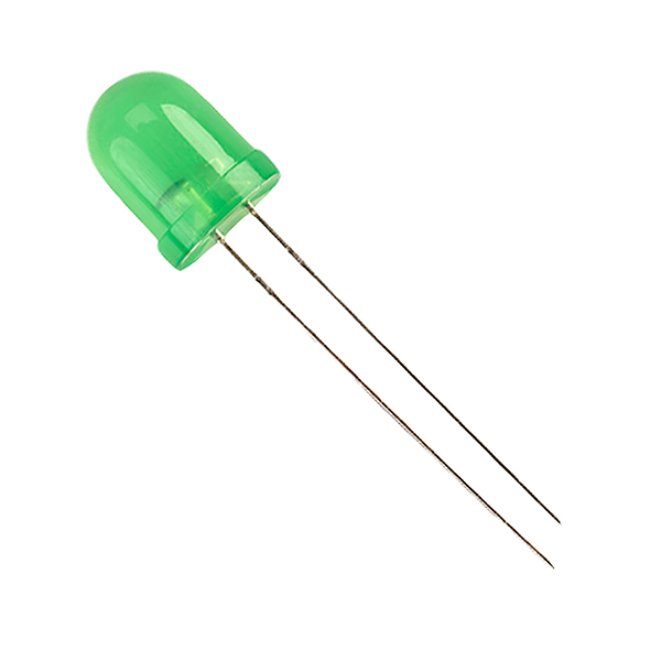 Led 8mm Verde 568nm 60mcd