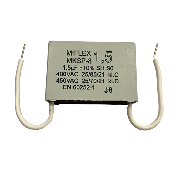 Condensador para motor de trabajo 1,5UF 400V