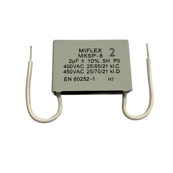 Condensador para motor de trabajo 2UF 400V