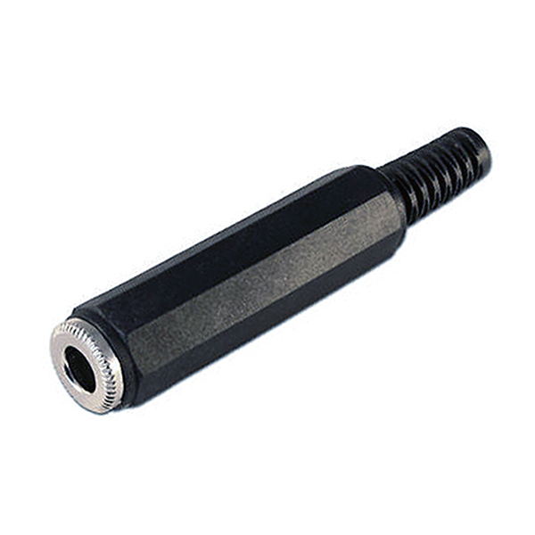 Jack 6,3mm St Hembra Plastico