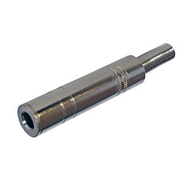 Jack 6,3mm St Hembra Metalico Niquelado