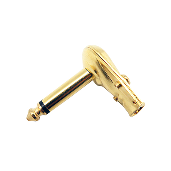 Jack 6,3mm Mo Macho Acodado Plano