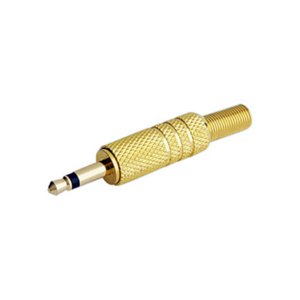 Jack 3,5mm Mo Macho Dorado