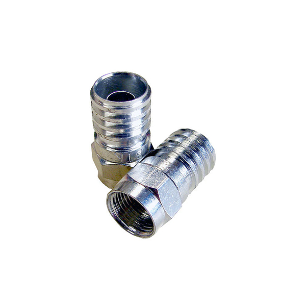 Conector F Macho RG6 Crimpar