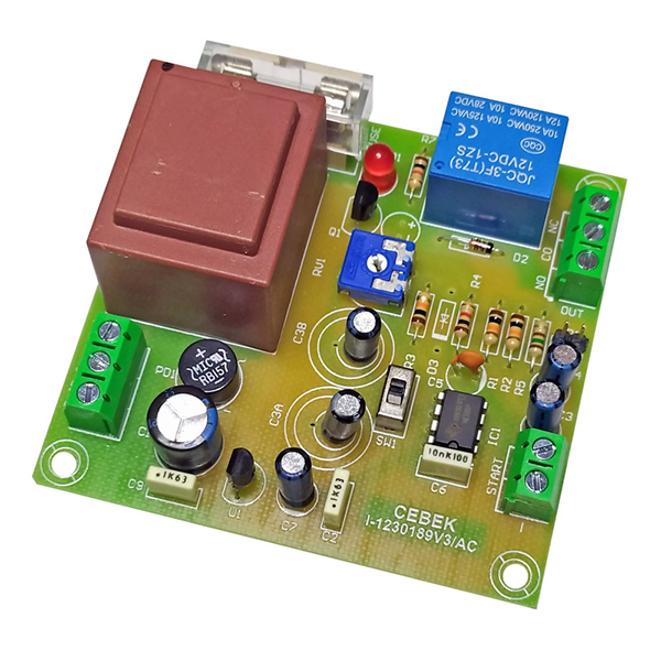 TEMPORIZADOR UNIVERSAL 0,1S-4M 230VAC 7(2)AMP I-101