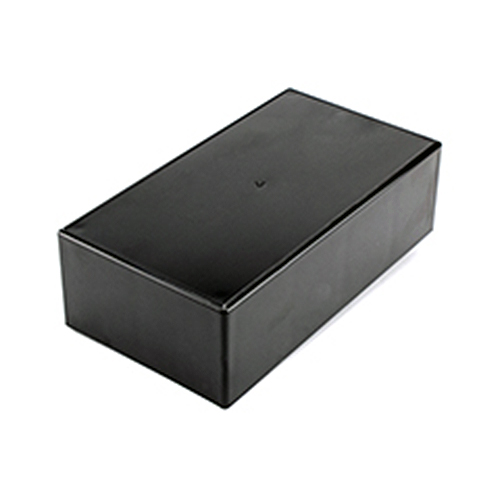 PP003N CAJA RECTANGULAR DE ABS NEGRO (RAL 9005)  170x93x52mm