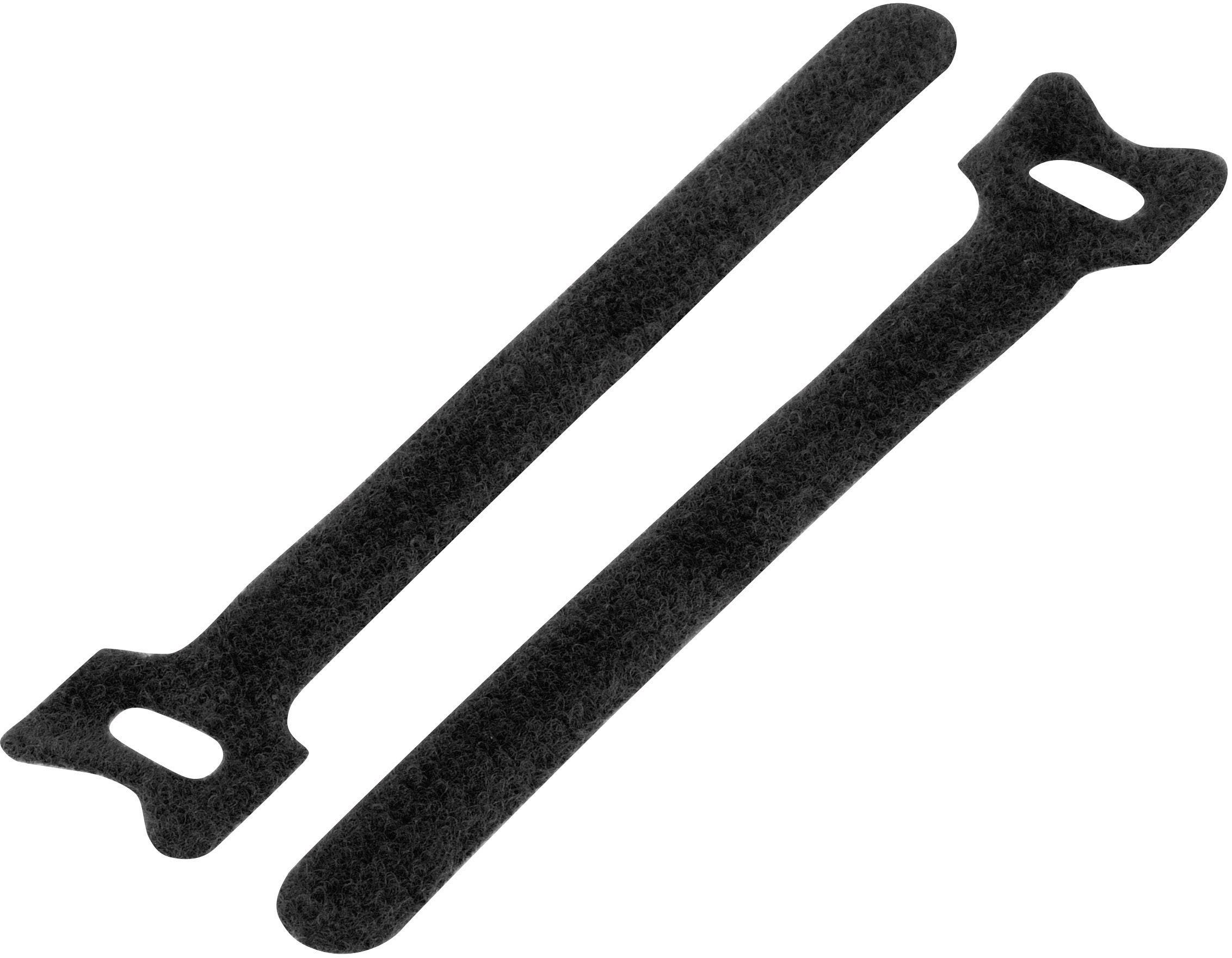 MGT-310-NG Brida Velcro 310 x 16mm Negra (20 und)