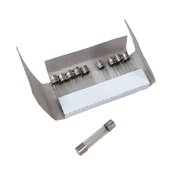 Fusible cristal 6x32 rápido 1A 250V 10Uds.