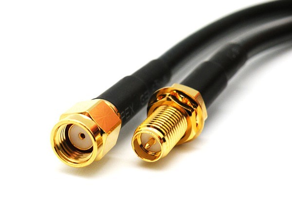 CABLE RP/SMA Macho - RP/SMA Hembra 2MT