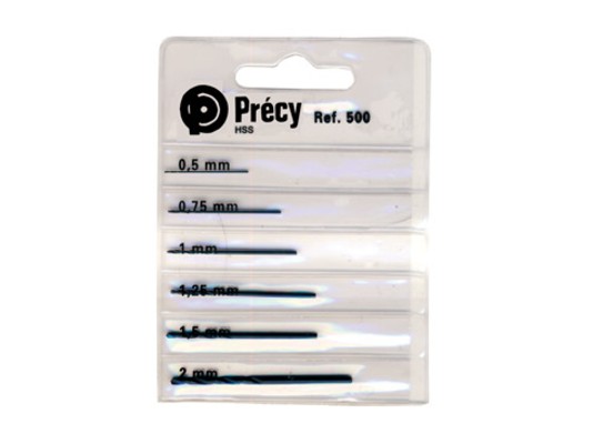 JUEGO DE BROCAS 0,5mm A 2mm Ref 500