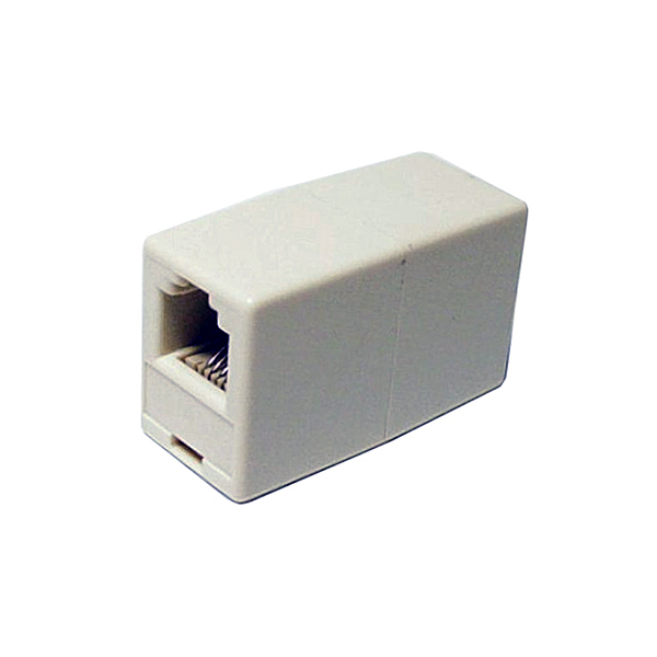 ADAPTADOR TELEFONICO RJ11 HEMBRA-HEMBRA 6P/4C