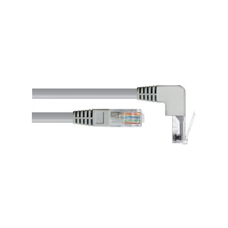 Latiguillo Cat6 UTP 3mts Acodado/Recto CCA