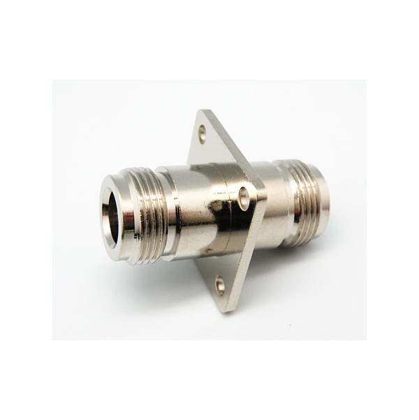 Adaptador N Hembra/N Hembra Chasis atornillado