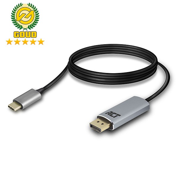 AC7035 Cable de conexión Tipo C a DisplayPort de 1,8m