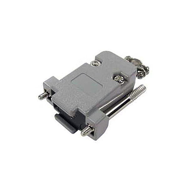 Carcasa DB9 Plastico GRIS Tornillo largo