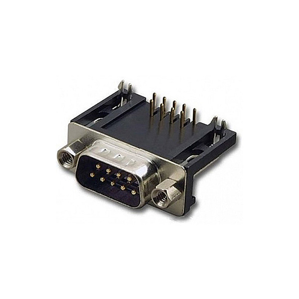 Conector DB9 Macho C.Impreso Acodado