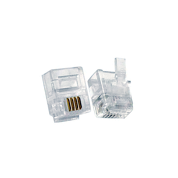 CONECTOR TELEFONICO RJ11 6P/4C