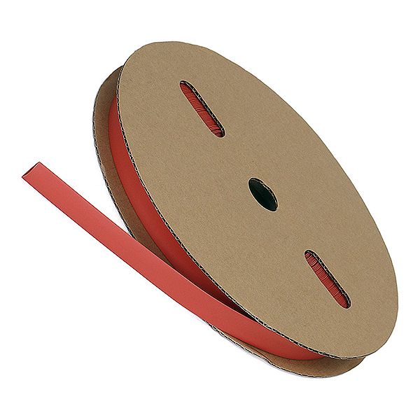 Funda Termorretractil Ø25.0mm ±0.7 Roja (Bobina 50mts)