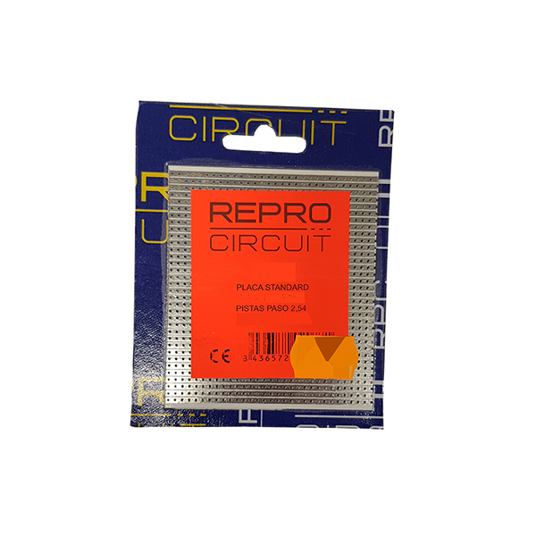 CP7 Placa Pistas Baquelita 90x155 P2,54