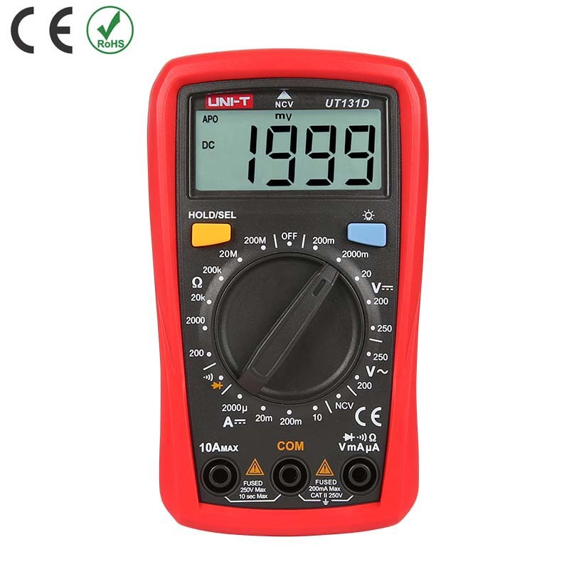 UT131D Multímetro digital UNI-T LCD2000 NCV