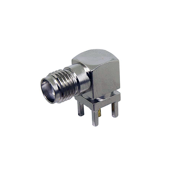 Conector SMA Hembra PCB Acodada