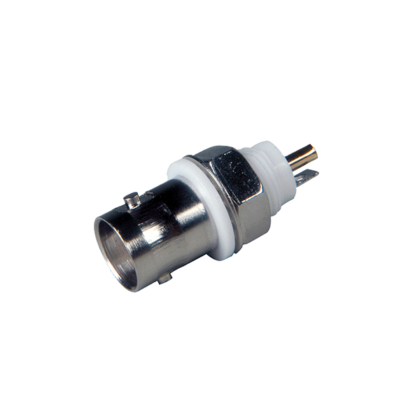 Conector BNC Hembra Chasis Aislada Roscada