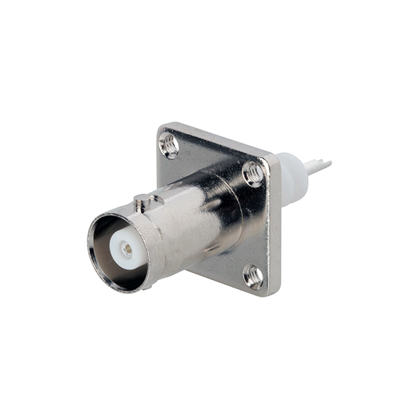 Conector BNC Hembra Chasis Atornillada