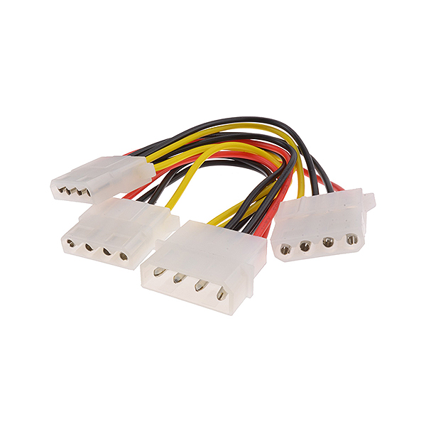 CABLE MOLEX 1 MACHO - 3 HEMBRAS DE 20 CMS