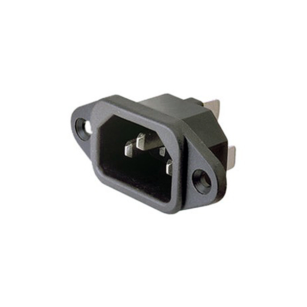 Conector Macho Chasis IEC320 C14 Tornillo