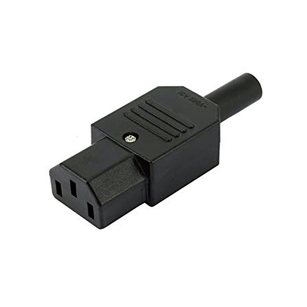 Conector IEC320 C13 Hembra Recto