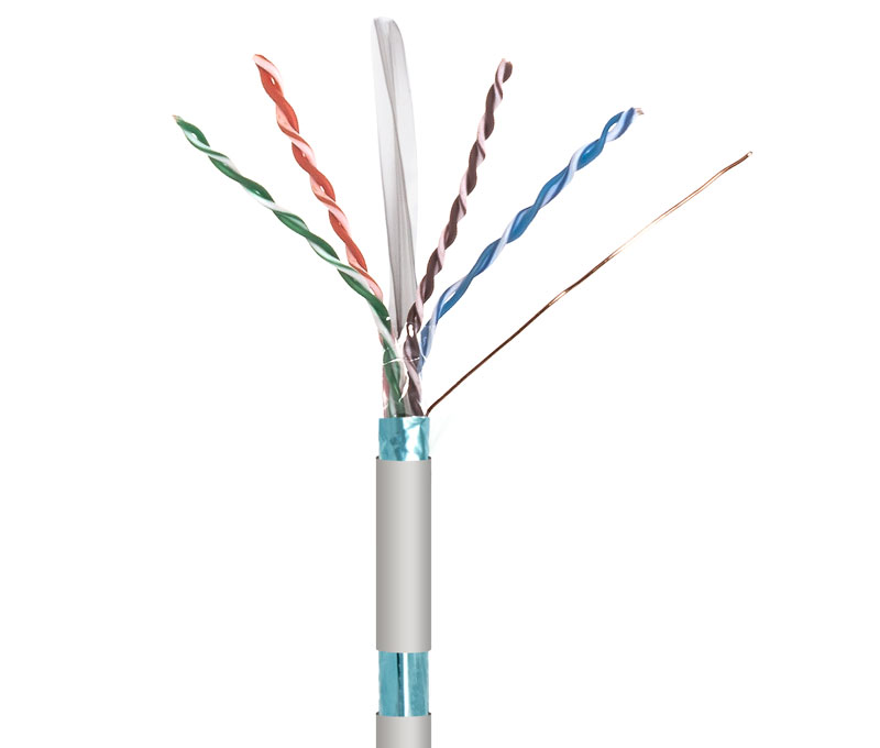 Cable FTP Cat6 CCA rigido 305mts