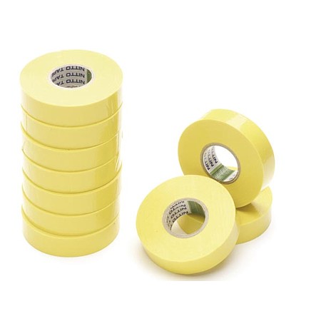 Cinta aislante PVC 19mm x 20mts Amarilla