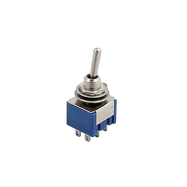 Conmutador 2C 2P On-On M6Ø 3A/250V Soldable
