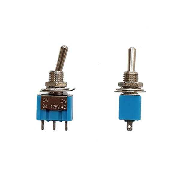 Conmutador 1C 2P On-On M6Ø 3A/250V Soldable