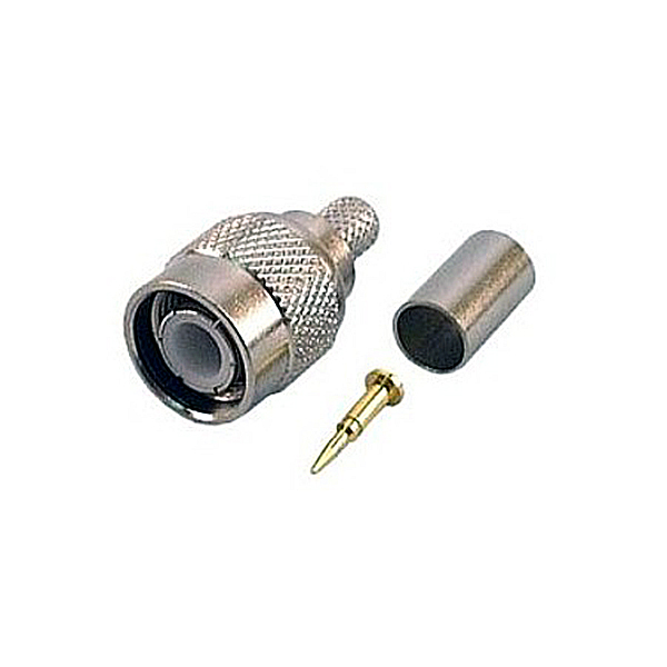 Conector TNC Macho RG58 Crimpar