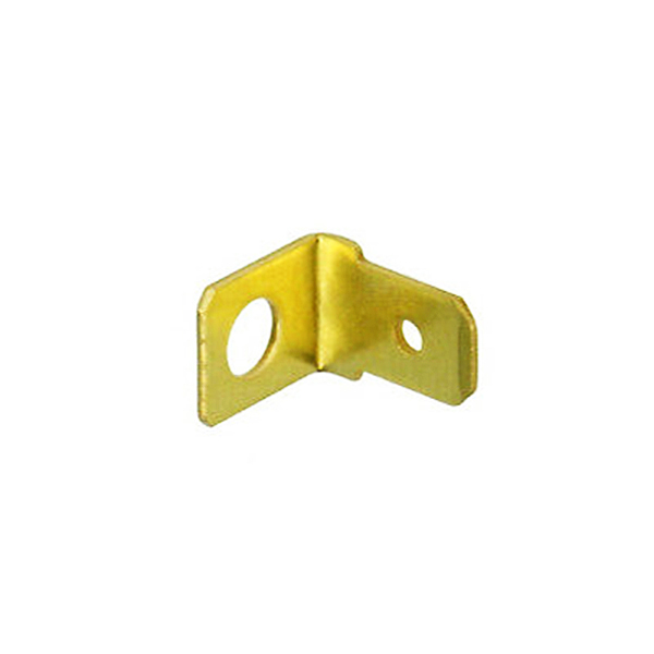 Faston Macho 6,3mm angular en 90º c/Orificio M5