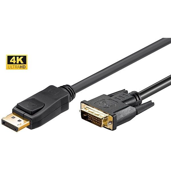 CABLE DISPLAYPORT A DVI-D 2MTS