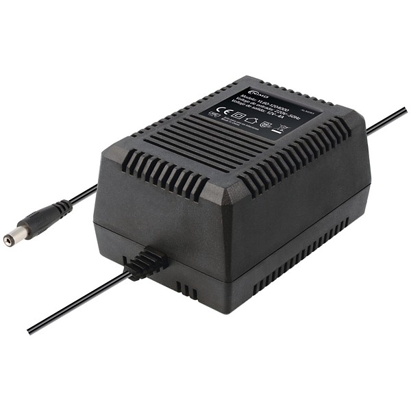 Alimentador Corriente Alterna 12Vac-4Amp jack 5,5x2,1mm