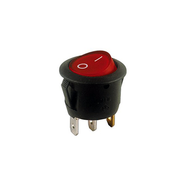 11478IL/12 Interruptor 1C 2P Off-On Luminoso Rojo 12Vdc