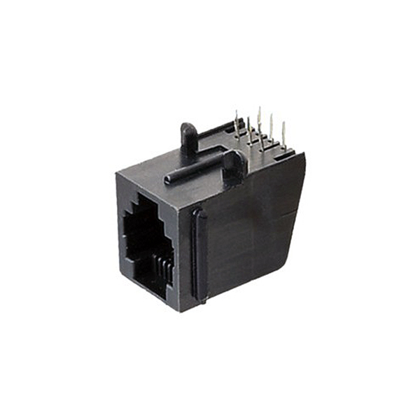 CONECTOR RJ45 Hembra CIRCUITO IMPRESO 8P/8C ACODADO