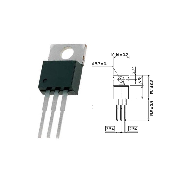 BTA16-800B TO220 16A 800V Triac
