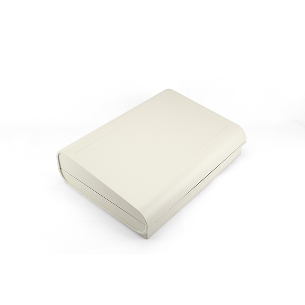 PP105L CAJA DE SOBREMESA DE ABS GRIS CLARO (RAL 9002) CON IP65  268x200x65-76mm