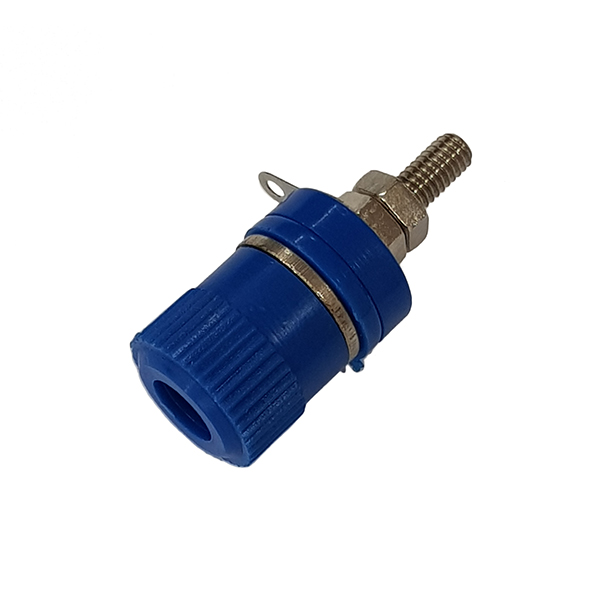 Borne 4mm 35(20)x15mm Azul
