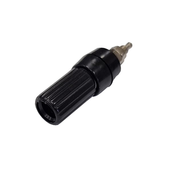 Borne 4mm 42(22)x13mm Negro