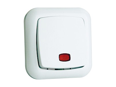 Pulsador luminoso empotrable 36.530/PL