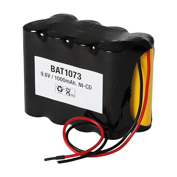 Pack de baterías 9,6V/1000mAh NI-Cd AAx8