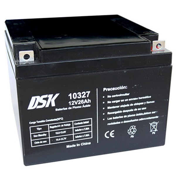 Bateria 12V 26Amp Plomo AGM