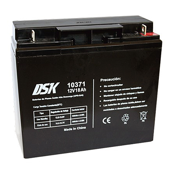 Bateria 12V 18Amp Alta Descarga