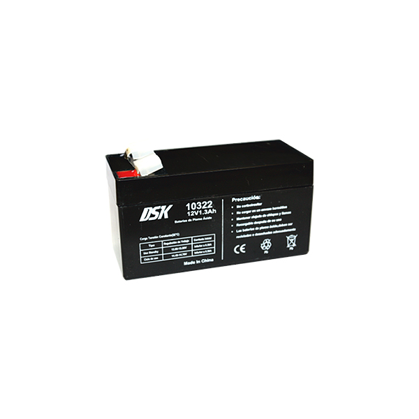 Bateria 12V 1,3Amp Plomo AGM